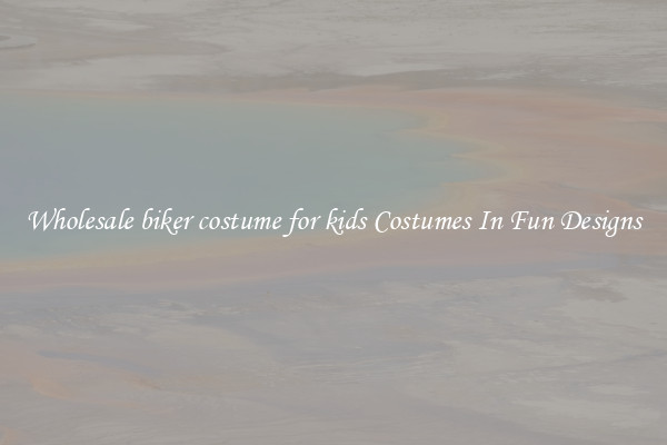 Wholesale biker costume for kids Costumes In Fun Designs