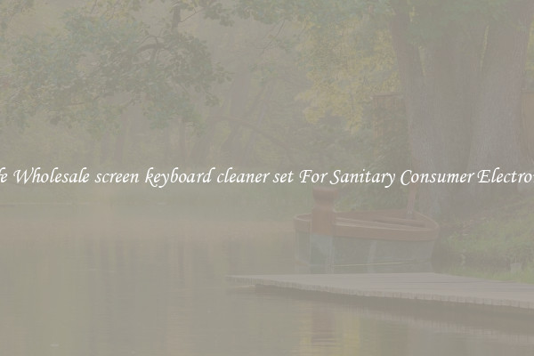 Safe Wholesale screen keyboard cleaner set For Sanitary Consumer Electronics