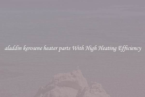 aladdin kerosene heater parts With High Heating Efficiency